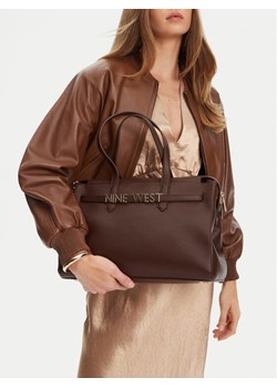 Torebka Nine West EO-Manhattan-Muse-I-LX10192 Brązowy ze sklepu eobuwie.pl w kategorii Torebki damskie - zdjęcie 188011907