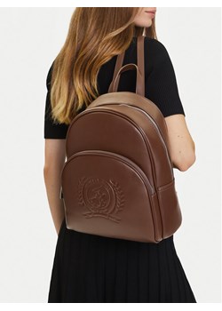 Plecak Beverly Hills Polo Club C-BHPC-L-009-08 Brązowy ze sklepu eobuwie.pl w kategorii Plecaki - zdjęcie 188011978