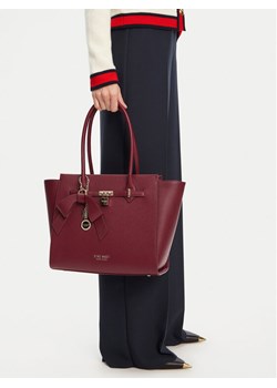 Torebka Nine West CEO-Chelsea-Charm-III-LX10186 Bordowy ze sklepu eobuwie.pl w kategorii Torby Shopper bag - zdjęcie 188012028
