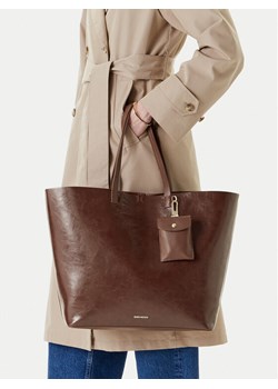 Torebka Gino Rossi C-THARAL-DA8078 Brązowy ze sklepu eobuwie.pl w kategorii Torby Shopper bag - zdjęcie 188012037