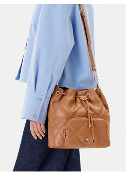 Torebka Beverly Hills Polo Club CEO-BHPC-C-011-08 Beżowy ze sklepu eobuwie.pl w kategorii Torebki worki - zdjęcie 188012049