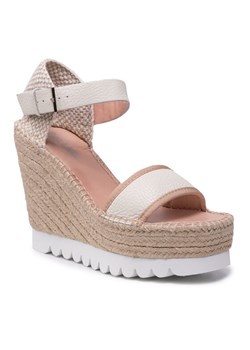 Pollini Espadryle SA1661BI0ETE0110 Beżowy ze sklepu MODIVO w kategorii Espadryle damskie - zdjęcie 188013067