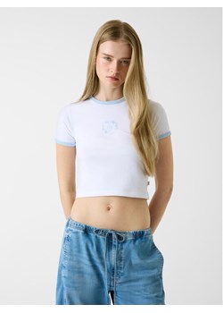 Guess Jeans T-Shirt 180329 Biały Classic Fit ze sklepu MODIVO w kategorii Bluzki damskie - zdjęcie 188013118