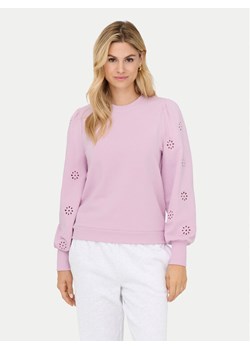 ONLY Bluza Femme 15315687 Różowy Regular Fit ze sklepu MODIVO w kategorii Bluzy damskie - zdjęcie 188013228