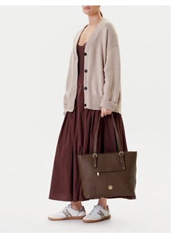 Beverly Hills Polo Club Torebka CEO-BHPC-C-007-08 Brązowy ze sklepu MODIVO w kategorii Torby Shopper bag - zdjęcie 188013246