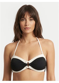 Seafolly Góra od bikini Band Wave 31577-305 Czarny ze sklepu MODIVO w kategorii Stroje kąpielowe - zdjęcie 188013299