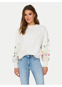 ONLY Bluza Brooke 15216364 Biały Regular Fit ze sklepu MODIVO w kategorii Bluzy damskie - zdjęcie 188013397