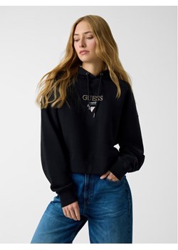 Guess Jeans Bluza 180725 Czarny Classic Fit ze sklepu MODIVO w kategorii Bluzy damskie - zdjęcie 188013466