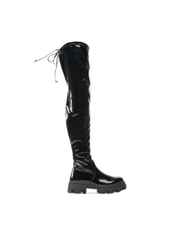 DeeZee Muszkieterki H2701-01 Czarny ze sklepu MODIVO w kategorii Kozaki damskie - zdjęcie 188013498