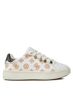 Guess Sneakersy Mely FL5MEL FAL12 Biały ze sklepu MODIVO w kategorii Trampki damskie - zdjęcie 188013509