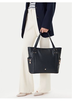 Beverly Hills Polo Club Torebka CEO-BHPC-C-005-08 Granatowy ze sklepu MODIVO w kategorii Torby Shopper bag - zdjęcie 188013586