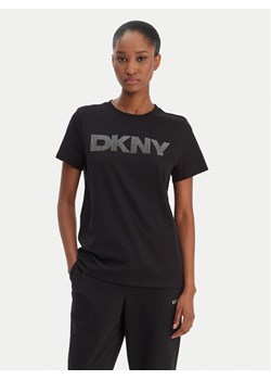 DKNY Sport T-Shirt DP6T1557 Czarny Relaxed Fit ze sklepu MODIVO w kategorii Bluzki damskie - zdjęcie 188013628