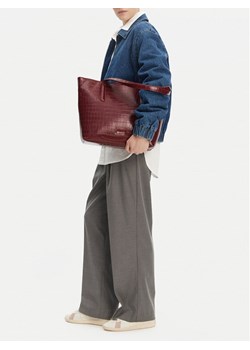 JENNY Torebka C-JEN-L-011-08 Bordowy ze sklepu MODIVO w kategorii Torby Shopper bag - zdjęcie 188013638