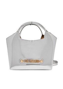 Torebka LOVE MOSCHINO JC4133PP1OLP0902 Srebrny ze sklepu eobuwie.pl w kategorii Torebki damskie - zdjęcie 188015286