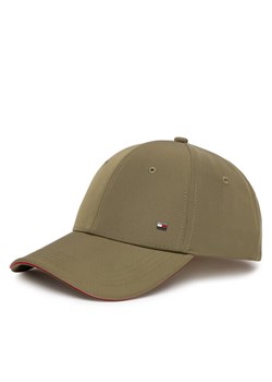 Czapka z daszkiem Tommy Hilfiger Corp 6 Panel AM0AM13336 Zielony ze sklepu eobuwie.pl w kategorii Czapki z daszkiem męskie - zdjęcie 188015288