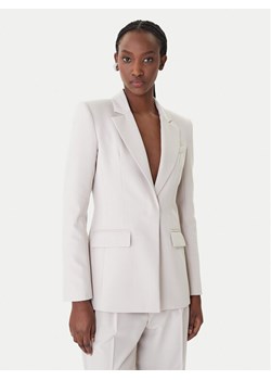 Patrizia Pepe Marynarka 8S0582/A498-S748 Szary Regular Fit ze sklepu MODIVO w kategorii Marynarki damskie - zdjęcie 188015385