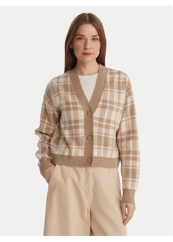 Vero Moda Kardigan Gold Art 10332210 Beżowy Regular Fit ze sklepu MODIVO w kategorii Swetry damskie - zdjęcie 188015398