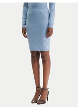 Guess Spódnica mini W6RD0O Z3JD2 Błękitny Regular Fit ze sklepu MODIVO w kategorii Spódnice - zdjęcie 188015405