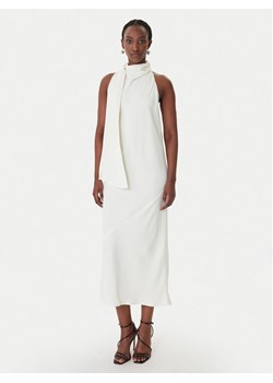 Marella Sukienka koktajlowa Ninfee 2613221083 Écru Regular Fit ze sklepu MODIVO w kategorii Sukienki - zdjęcie 188015506