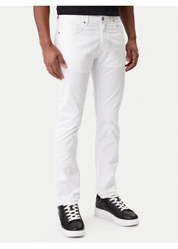 KARL LAGERFELD Jeansy 265501 561805 Biały Slim Fit ze sklepu MODIVO w kategorii Jeansy męskie - zdjęcie 188017405