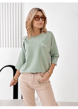bluzka murren pistacjowy one size ze sklepu UBRA w kategorii Bluzki damskie - zdjęcie 188017728