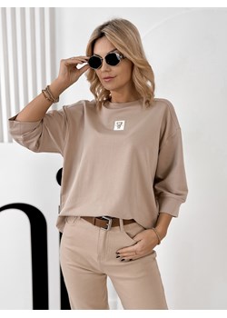 bluzka mirvari ciemnobeżowa one size ze sklepu UBRA w kategorii Bluzki damskie - zdjęcie 188017797