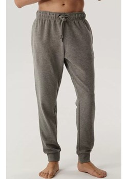 Atlantic spodnie dresowe męskie HMB-001-SZARY MELANŻ CIEMNY, Kolor ciemny szary, Rozmiar S, ATLANTIC ze sklepu Intymna w kategorii Piżamy damskie - zdjęcie 188017817