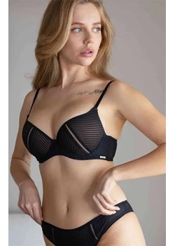 Biustonosz push-up z głębokim dekoltem 3608 Cinema, Kolor czarny, Rozmiar 70B, KLEO ze sklepu Intymna w kategorii Biustonosze - zdjęcie 188017927