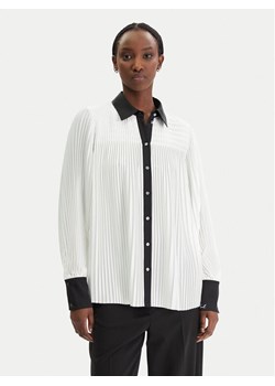 KARL LAGERFELD Koszula B1W11008 Écru Regular Fit ze sklepu MODIVO w kategorii Koszule damskie - zdjęcie 188018918