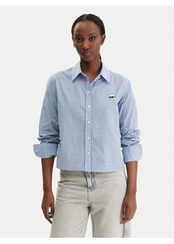 KARL LAGERFELD Koszula B1W11020 Błękitny Regular Fit ze sklepu MODIVO w kategorii Koszule damskie - zdjęcie 188018929