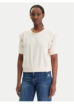 Liu Jo Sport Bluzka TA6030 JS923 Beżowy Regular Fit ze sklepu MODIVO w kategorii Bluzki damskie - zdjęcie 188018938