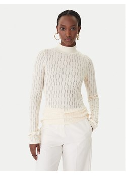 Patrizia Pepe Sweter 8K0368/K307-W409 Beżowy Regular Fit ze sklepu MODIVO w kategorii Swetry damskie - zdjęcie 188018946