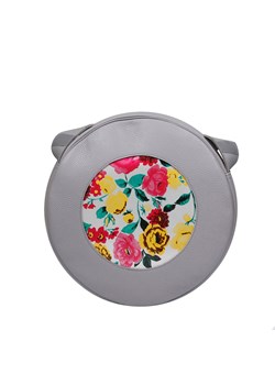 poielata okrągła damska torebka skórzana na ramię Holy ze sklepu Słoń Torbalski w kategorii Listonoszki - zdjęcie 188019327