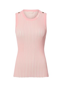 Liu Jo Collection Damski top z dzianiny - Kobiety różowy wypukły wzór tkaniny ze sklepu vangraaf w kategorii Bluzki damskie - zdjęcie 188019469