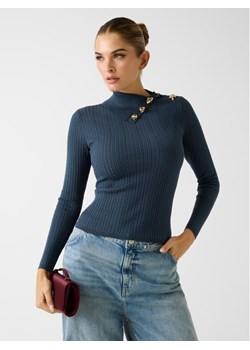 Guess Sweter 180412 Niebieski Classic Fit ze sklepu MODIVO w kategorii Swetry damskie - zdjęcie 188020519