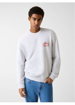 Guess Jeans Bluza 180622 Szary Classic Fit ze sklepu MODIVO w kategorii Bluzy męskie - zdjęcie 188020526