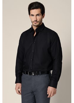 Koszula Czarna Bawełniana Regular Assunta ze sklepu Lancerto S.A. w kategorii Koszule męskie - zdjęcie 188020775
