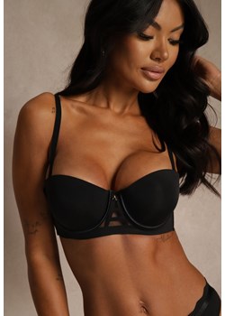 Czarny Klasyczny Biustonosz Typu Balkonetka Doriesana ze sklepu renee.pl w kategorii Biustonosze - zdjęcie 188025037