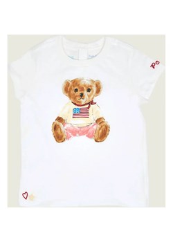 POLO RALPH LAUREN T-shirt BEAR | Regular Fit ze sklepu Gomez Fashion Store w kategorii Bluzki dziewczęce - zdjęcie 188026205