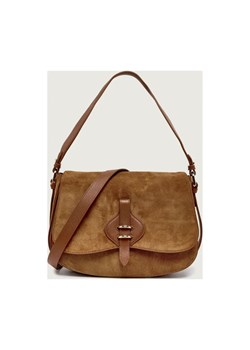 Coccinelle Torebka na ramię MAVERY | zamsz ze sklepu Gomez Fashion Store w kategorii Listonoszki - zdjęcie 188026239