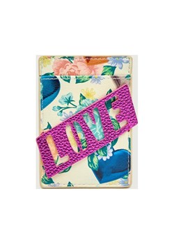 Kurt Geiger Skórzane etui na karty 690- KENSINGTON LOVE-BONE ze sklepu Gomez Fashion Store w kategorii Etui - zdjęcie 188026295