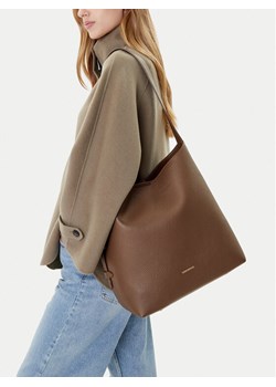 Torebka Gino Rossi C-THANA-KQ031 Brązowy ze sklepu eobuwie.pl w kategorii Torby Shopper bag - zdjęcie 188027199