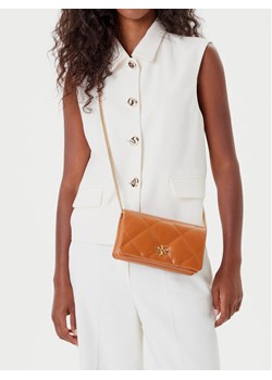 Torebka Tory Burch 158624 Brązowy ze sklepu eobuwie.pl w kategorii Kopertówki - zdjęcie 188027206
