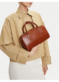 Torebka Gino Rossi CEO-INES-LX10148 Brązowy ze sklepu eobuwie.pl w kategorii Kuferki - zdjęcie 188027228