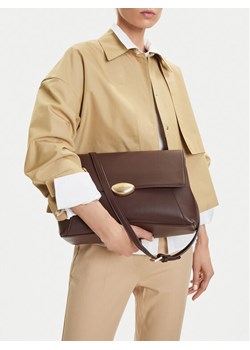 Torebka Gino Rossi CEO-PEARL-LX1050 Brązowy ze sklepu eobuwie.pl w kategorii Listonoszki - zdjęcie 188027258