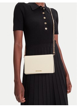 Torebka MICHAEL Michael Kors 32T4GJ6C2L Beżowy ze sklepu eobuwie.pl w kategorii Kopertówki - zdjęcie 188027265