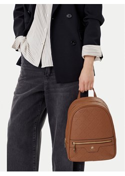 Plecak Beverly Hills Polo Club C-BHPC-H-002-08 Brązowy ze sklepu eobuwie.pl w kategorii Plecaki - zdjęcie 188027269