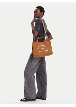 Torebka KARL LAGERFELD A1W50010 Brązowy ze sklepu eobuwie.pl w kategorii Torebki damskie - zdjęcie 188027315