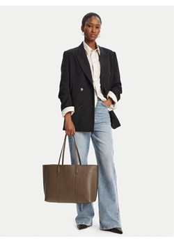 Torebka Tory Burch Perry Tote 169476 Brązowy ze sklepu eobuwie.pl w kategorii Torby Shopper bag - zdjęcie 188027335