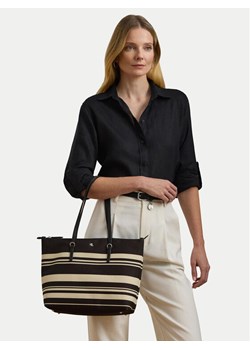 LAUREN RALPH LAUREN Torebka Keaton 431916737033 Czarny ze sklepu MODIVO w kategorii Torby Shopper bag - zdjęcie 188027706